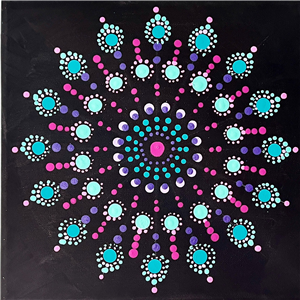 Mandala Dot Painting