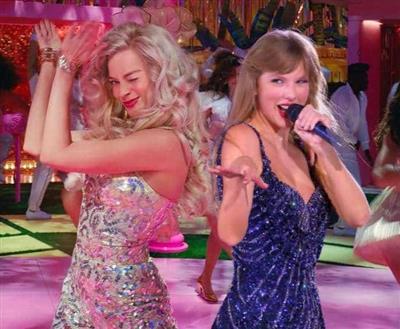 taylor swift and barbie